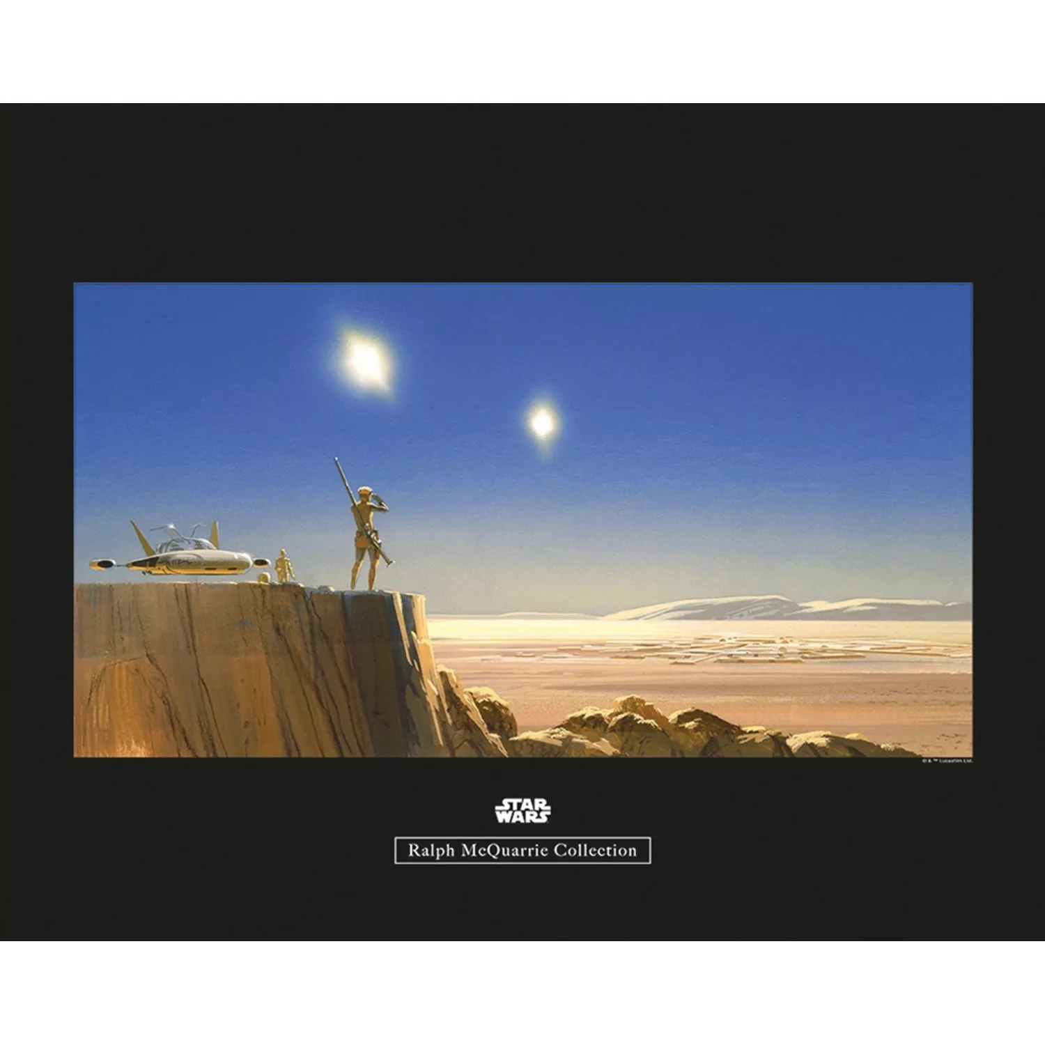 Komar Bild "Star Wars Classic RMQ Mos Eisley Edge", Star Wars, (1 St.), Wan günstig online kaufen