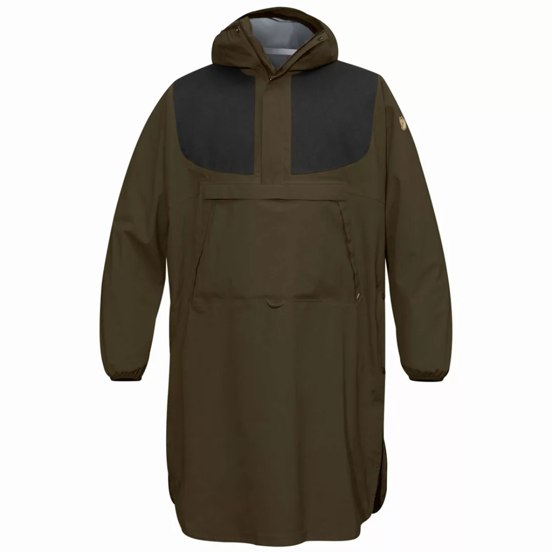 Fjaellraeven Lappland Eco-SheIl Poncho Dark Olive günstig online kaufen