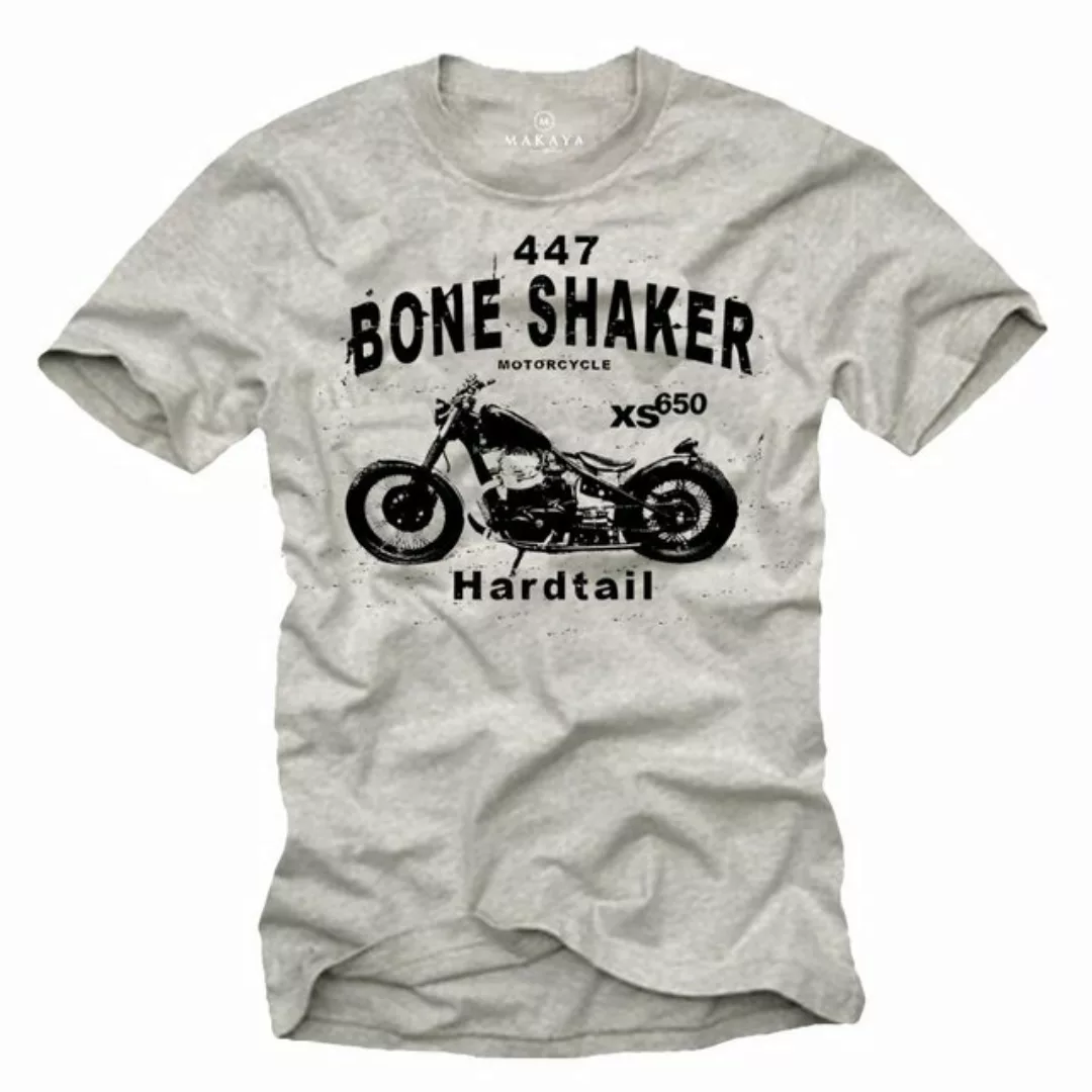 MAKAYA Print-Shirt Herren Motorrad Bekleidung Biker Geschenke für Männer Bo günstig online kaufen