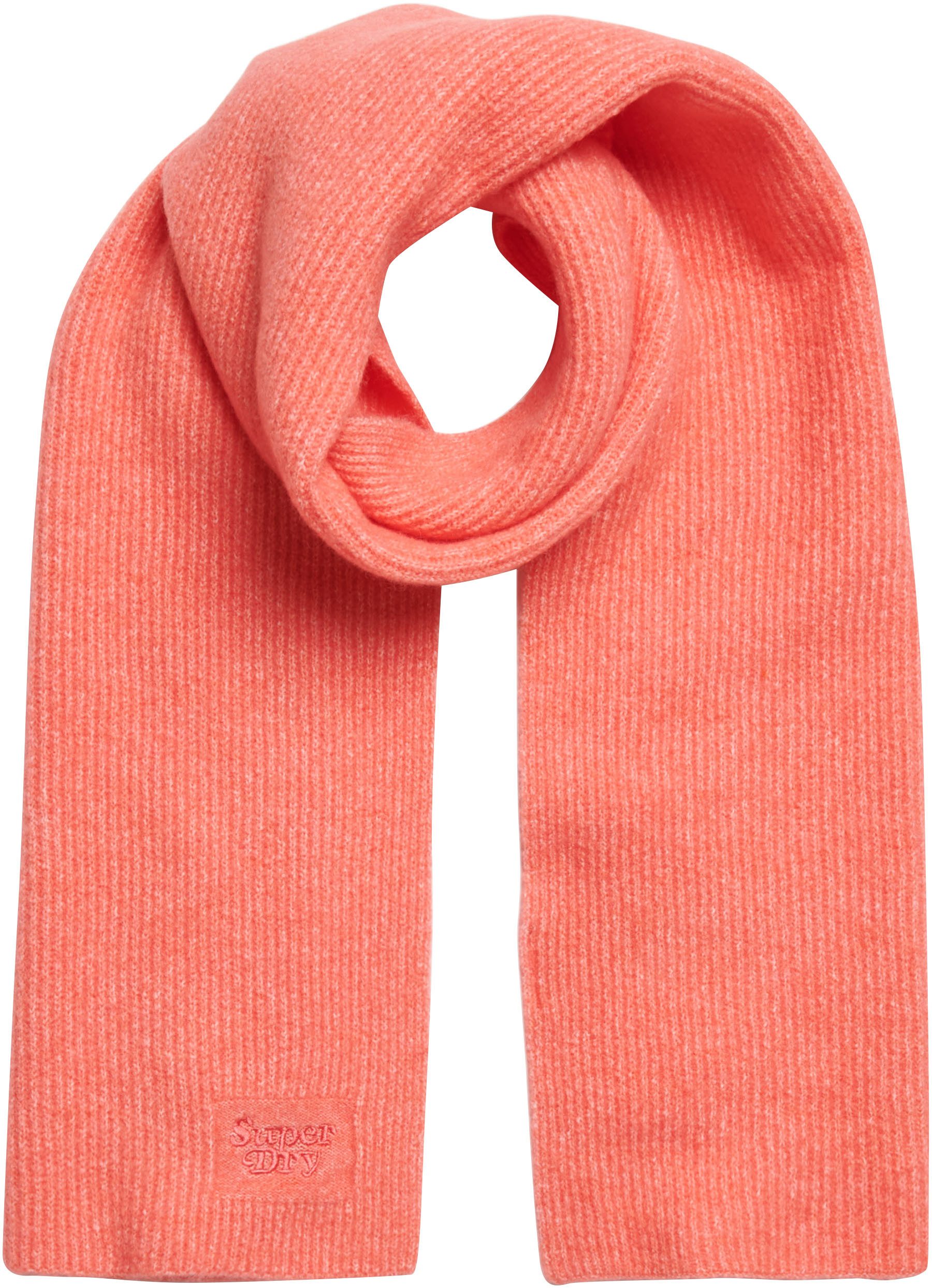 Superdry Strickschal SOFT RIB KNIT SCARF günstig online kaufen
