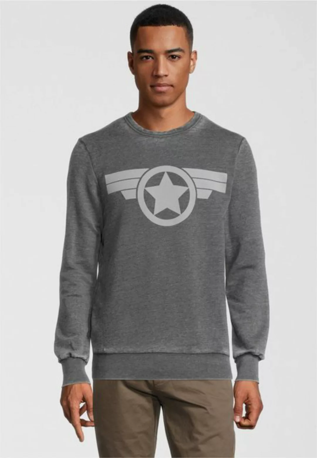 Recovered Sweatshirt Marvel Captain America (1-tlg) mit coolem Marvel-Print günstig online kaufen