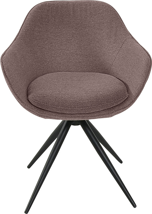 K+W Komfort & Wohnen Drehstuhl »ZOOM«, Flachgewebe Q2 2250, 4-Fuß Drehstuhl günstig online kaufen