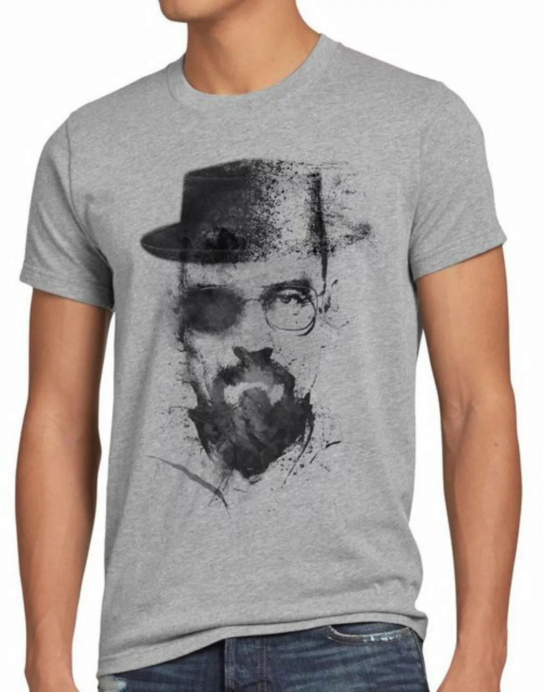 Print-Shirt Herren T-Shirt Walter breaking heisenberg bad white meth crysta günstig online kaufen