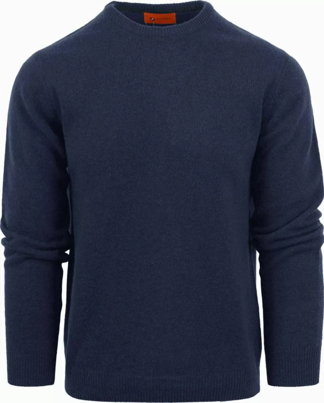 Suitable Lammwolle Pullover Rundhals Navy - Größe 3XL günstig online kaufen