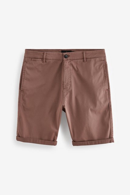 Next Chinoshorts Stückgefärbte Chinohose aus Satin (1-tlg) günstig online kaufen