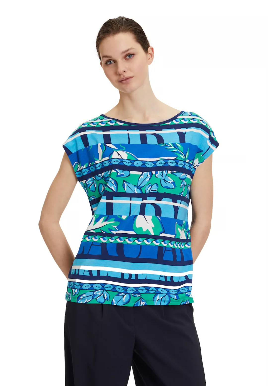 Betty Barclay Kurzarmshirt "Betty Barclay Casual-Shirt mit Aufdruck", Druck günstig online kaufen