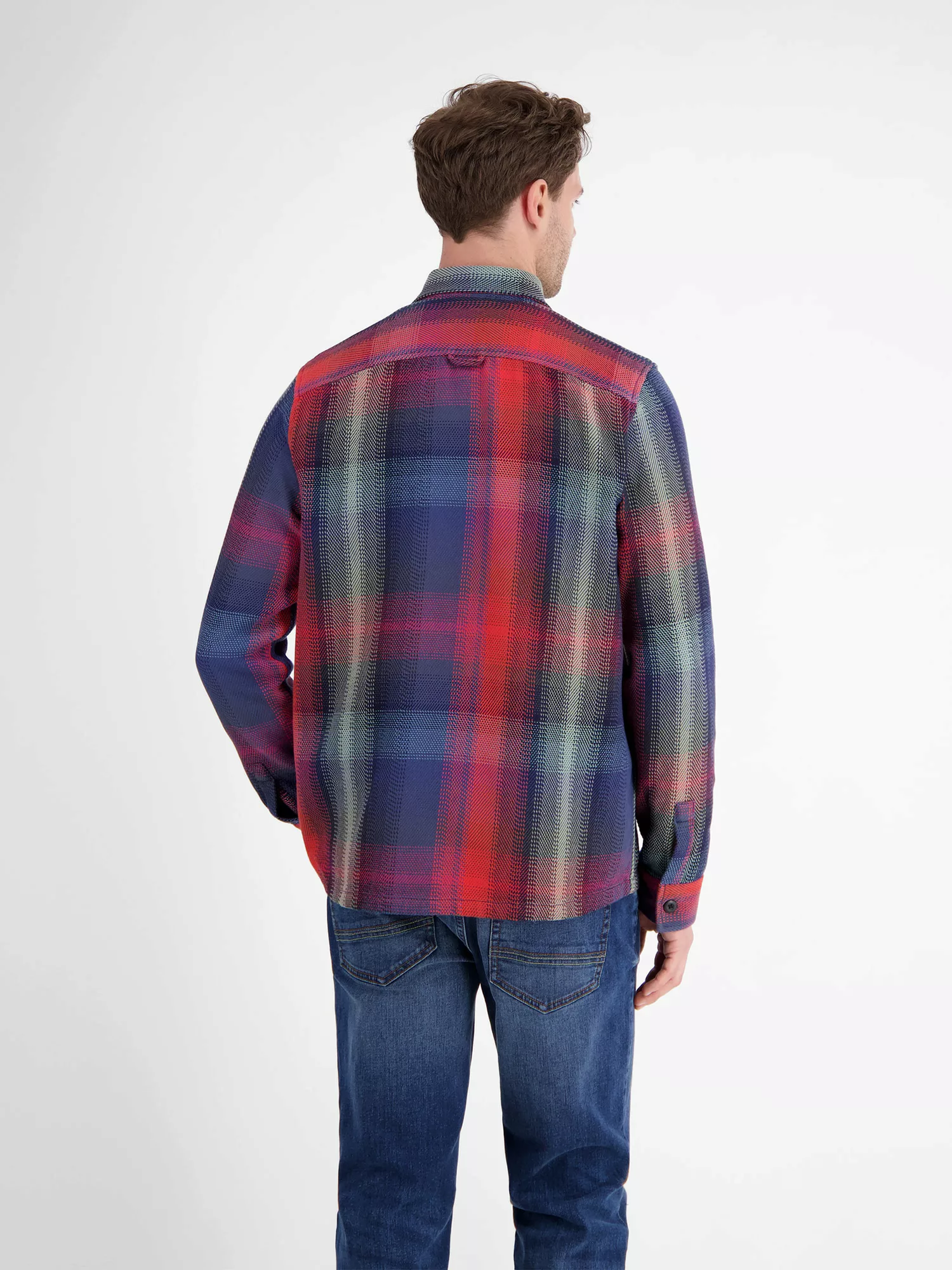 LERROS Karohemd "LERROS Hemdjacke im Holzfällerstil, robust, lässig, zeitlo günstig online kaufen