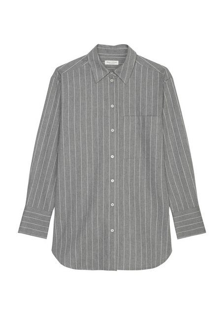 Marc O'Polo Blusentop Bluse Nadelstreifen MARC O´POLO grau günstig online kaufen