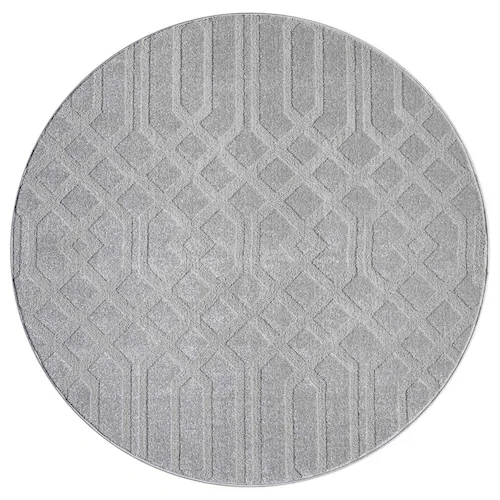 Carpet City Teppich »FLAIR138«, rund, Kurzflor-Teppich, Skandi-Stil günstig online kaufen