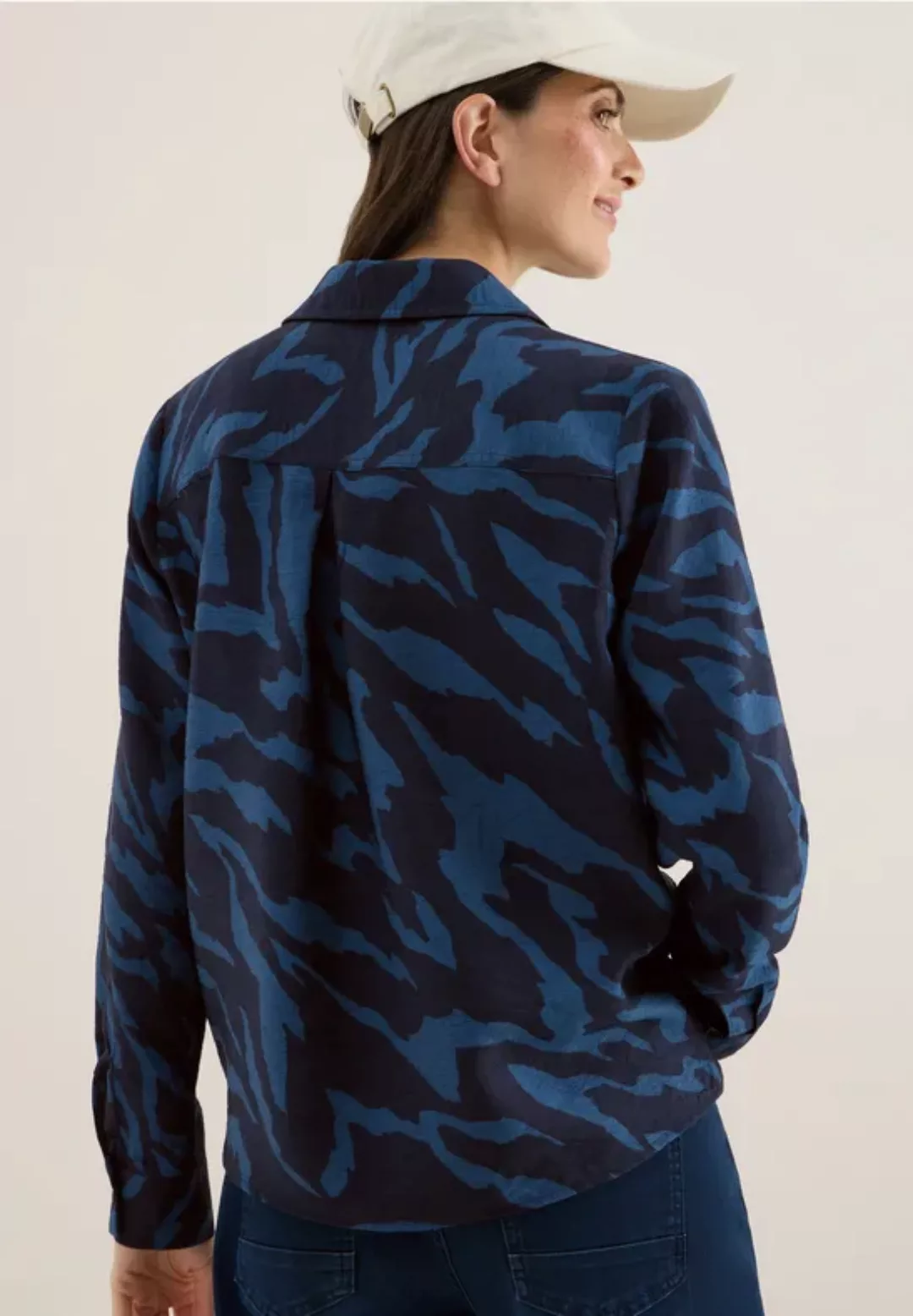 Gemusterte Bluse günstig online kaufen