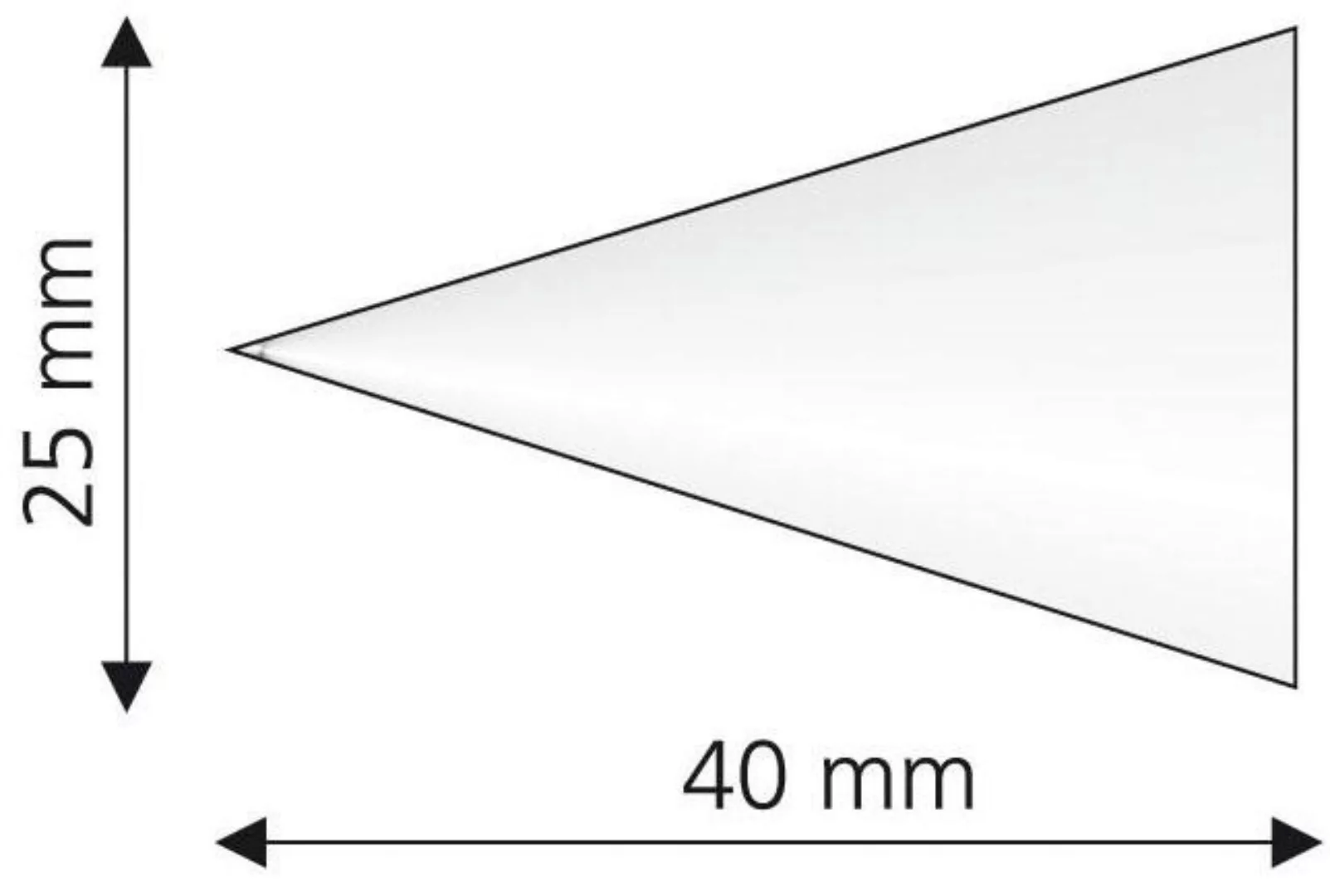 Liedeco Gardinenstangen-Endstück »Cone«, (Set, 2 St.), für Gardinenstangen günstig online kaufen