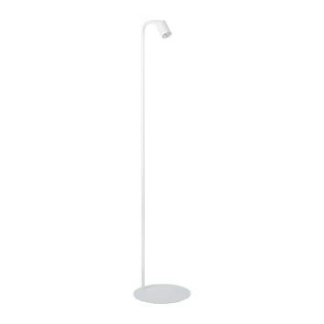 Stehlampe Weiß 140 cm klein Metall verstellbarer Schirm günstig online kaufen