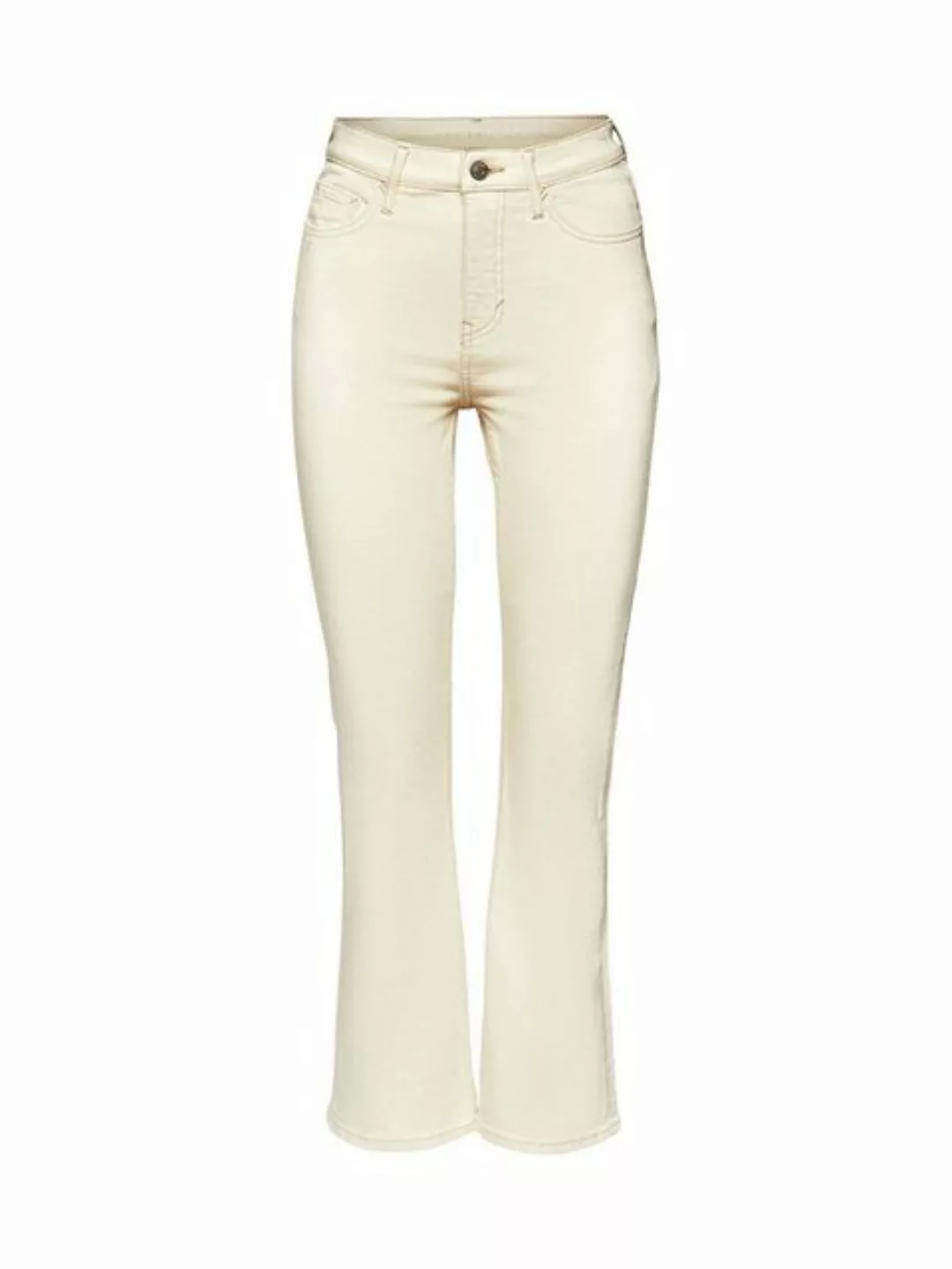 Esprit High-waist-Jeans Retro-Jeans mit hohem Bund und weitem Bein günstig online kaufen