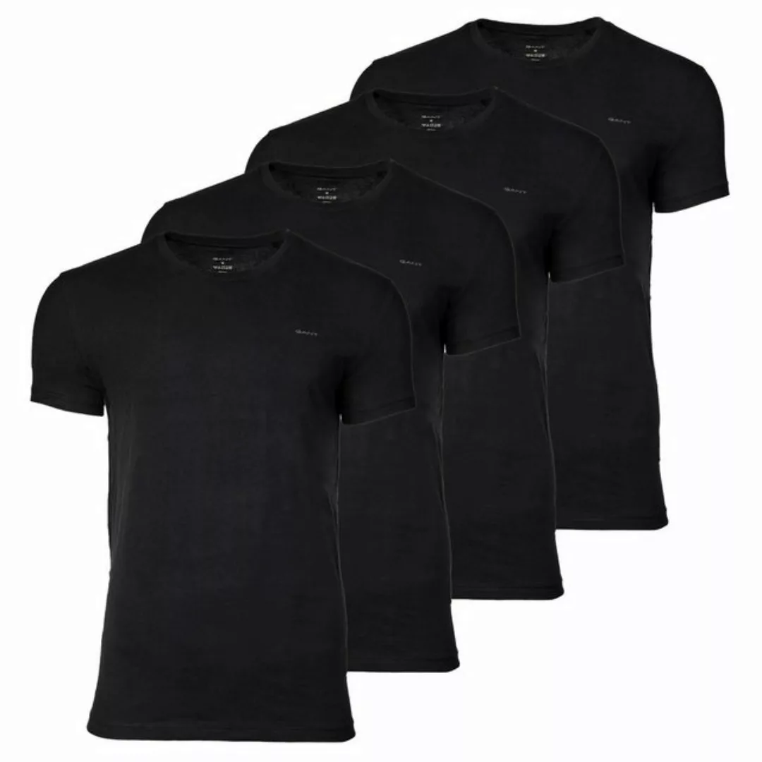 Gant T-Shirt Herren T-Shirt, 4er Pack - C-NECK T-SHIRT 4-PACK günstig online kaufen