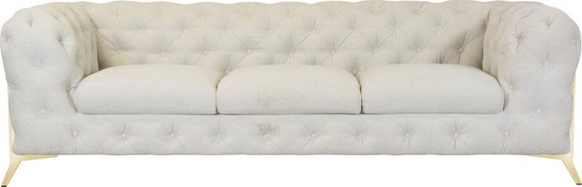 Leonique Chesterfield-Sofa "Amaury", aufwändige Knopfheftung, moderne Chest günstig online kaufen