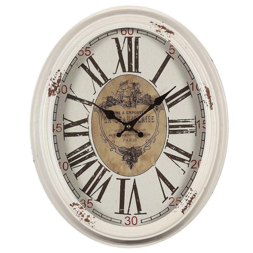 Linoows Uhr Wanduhr, Vintage Küchenuhr, leise günstig online kaufen