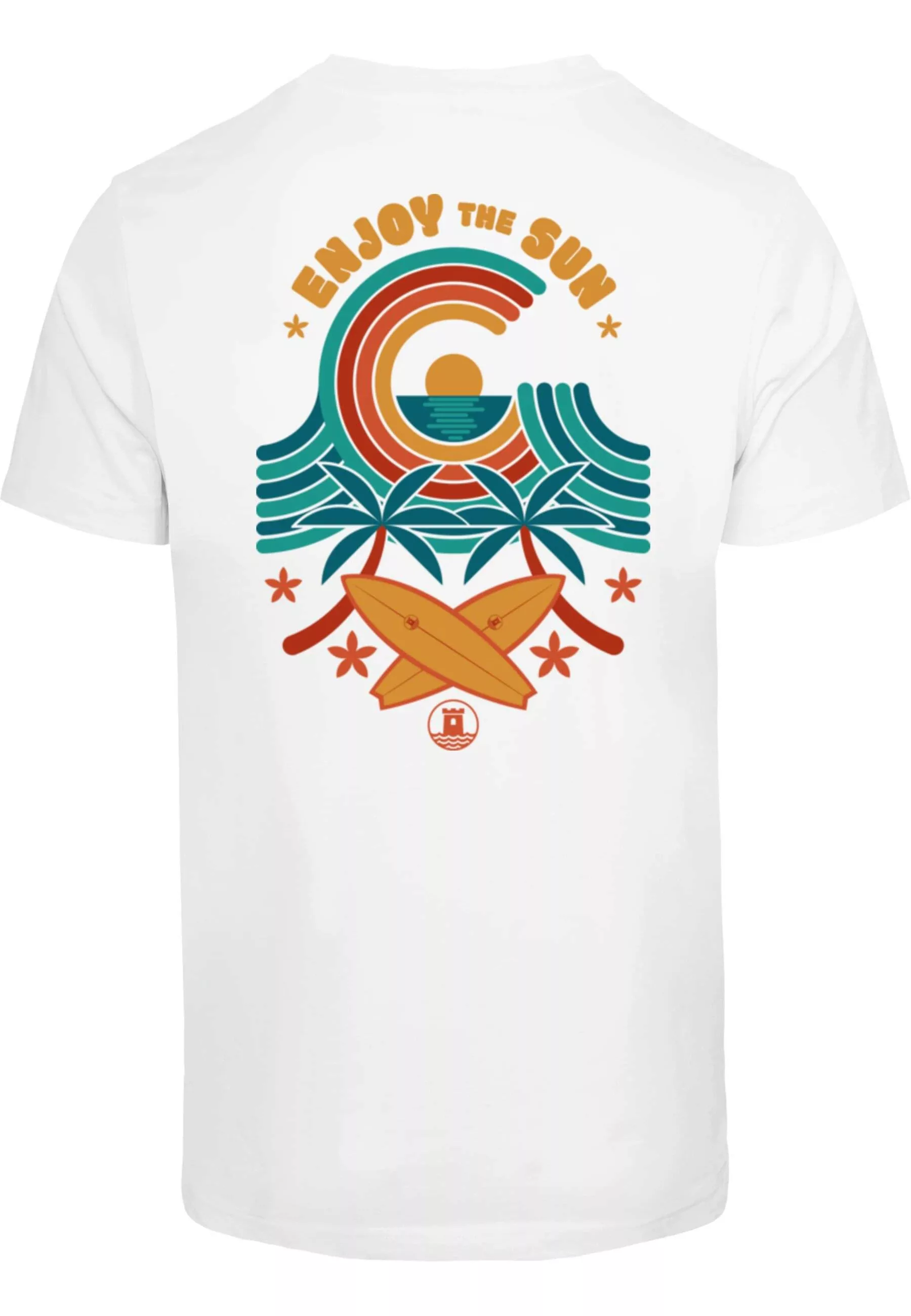 MisterTee T-Shirt "MisterTee Herren Beach Paradise Tee" günstig online kaufen