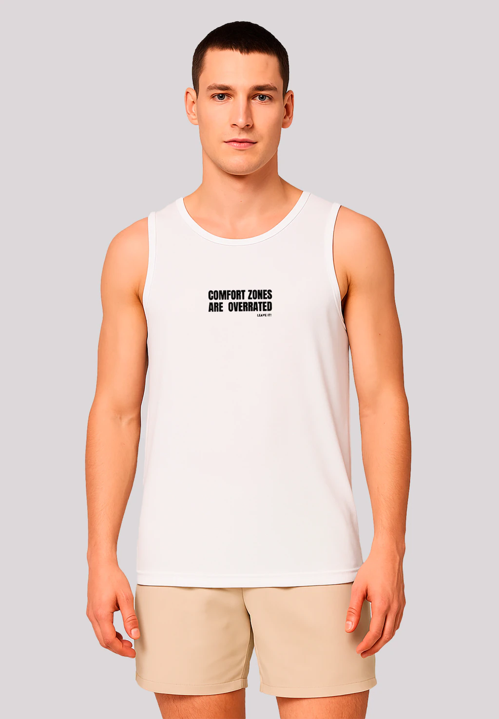 F4NT4STIC Muskelshirt "Sports Comfort Zones Are Overrated Tanktop", Sport S günstig online kaufen