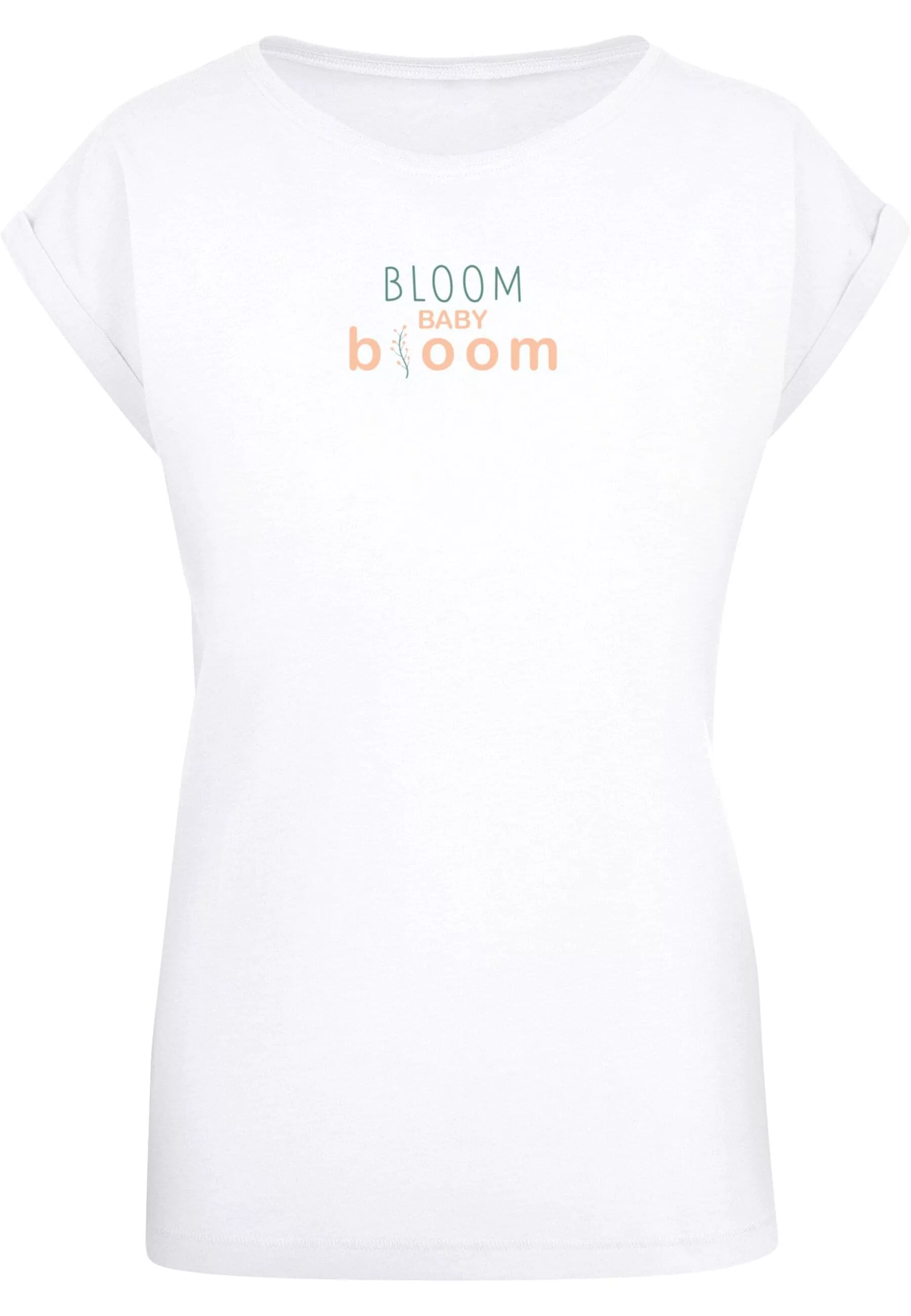 Merchcode T-Shirt "Merchcode Damen Ladies Spring - Bloom baby T-Shirt" günstig online kaufen