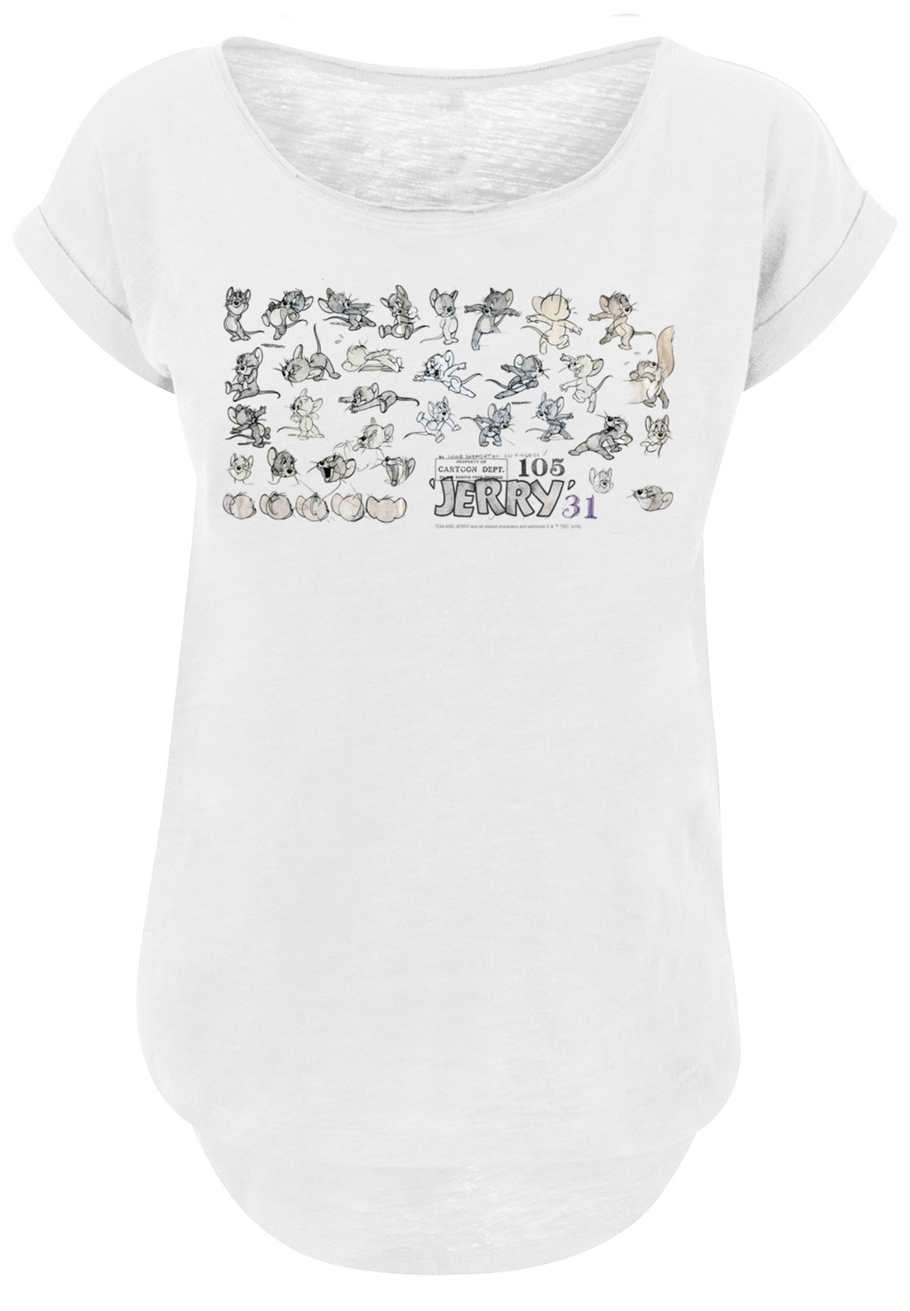 F4NT4STIC T-Shirt "Tom and Jerry TV Serie Cartoon Dept Jerry", Print günstig online kaufen