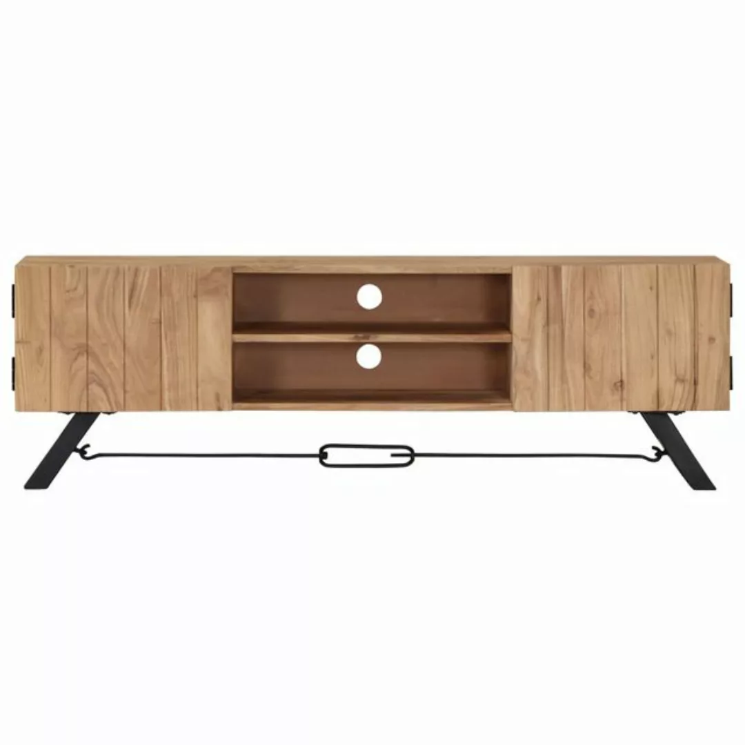 Tv-schrank 140 X 30 X 45 Cm Massivholz Akazie günstig online kaufen