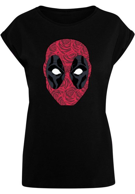 ABSOLUTE CULT T-Shirt ABSOLUTE CULT Damen Ladies Deadpool - Head Of Roses T günstig online kaufen