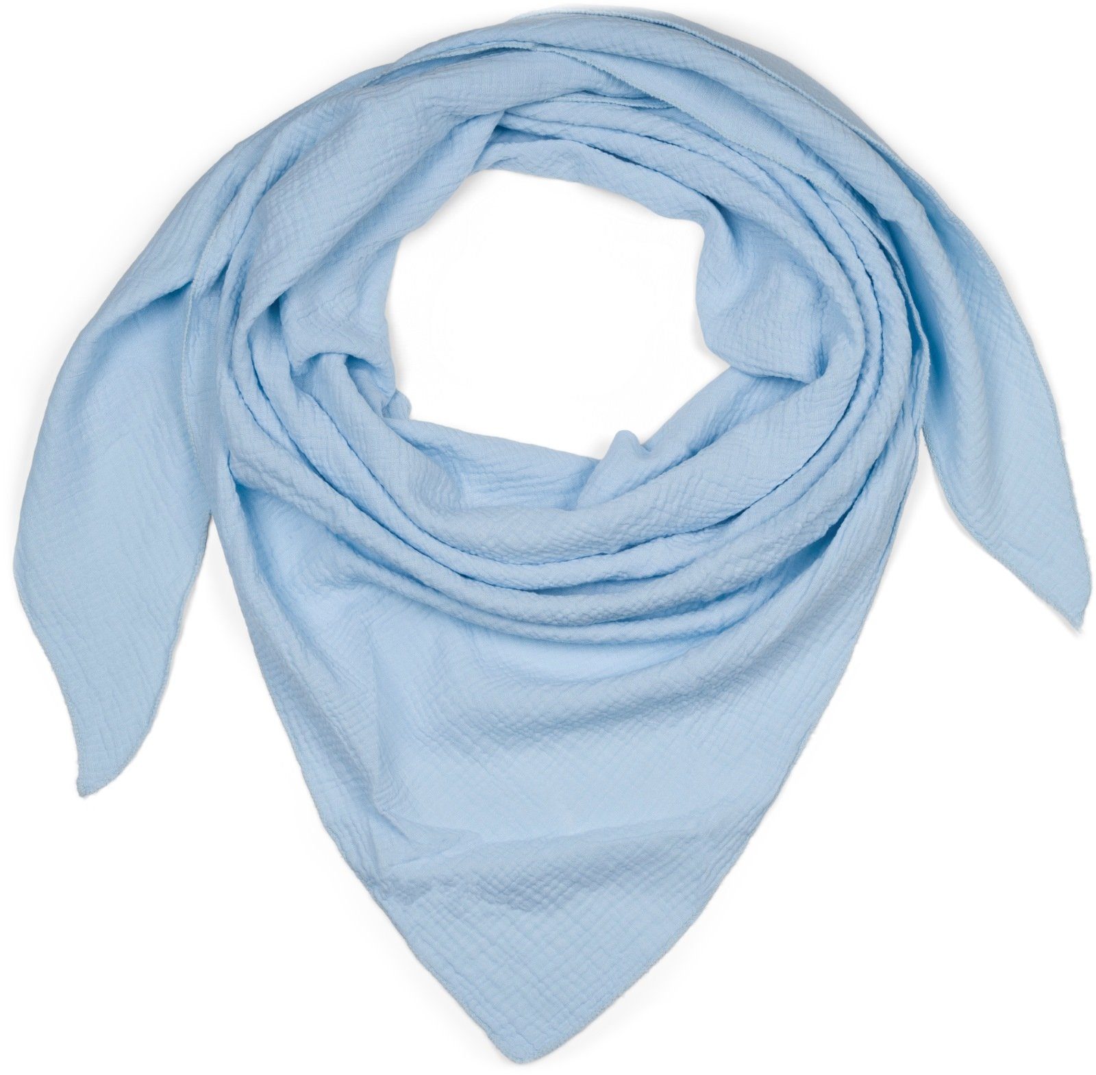 styleBREAKER Dreieckstuch Musselin Dreiecktuch Einfarbig, (1-St) günstig online kaufen