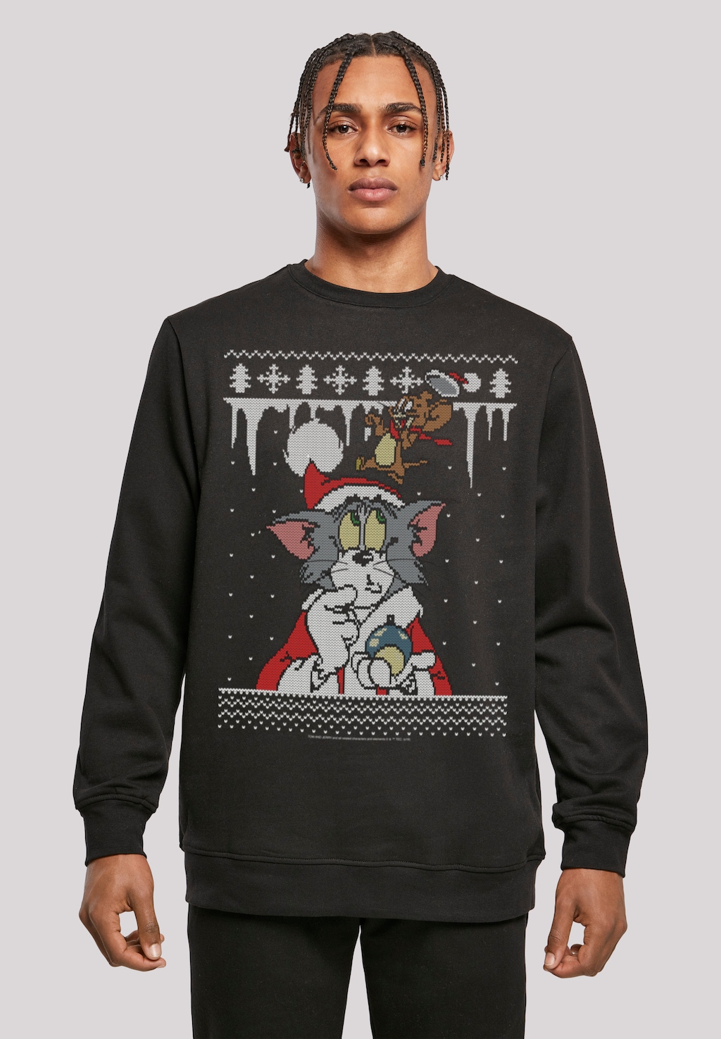 F4NT4STIC Kapuzenpullover "Tom und Jerry Christmas Weihnachten Isle", Print günstig online kaufen