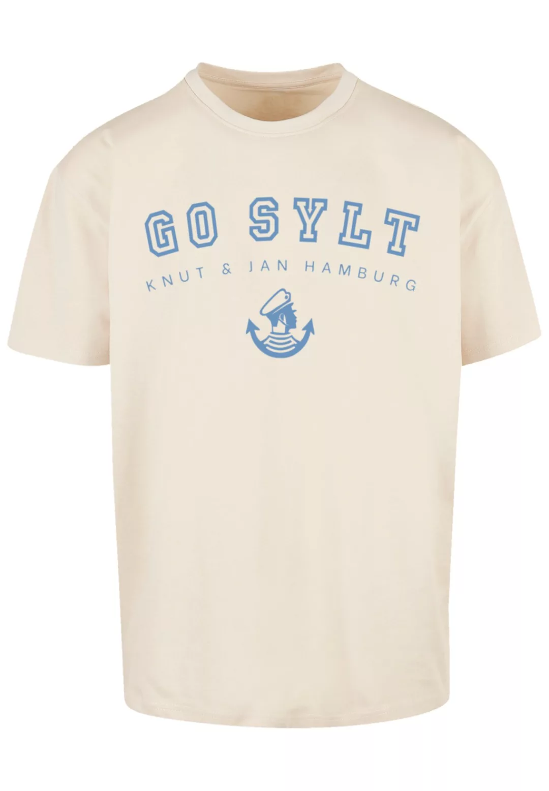 F4NT4STIC T-Shirt "Go Sylt Knut & Jan Hamburg", Print günstig online kaufen