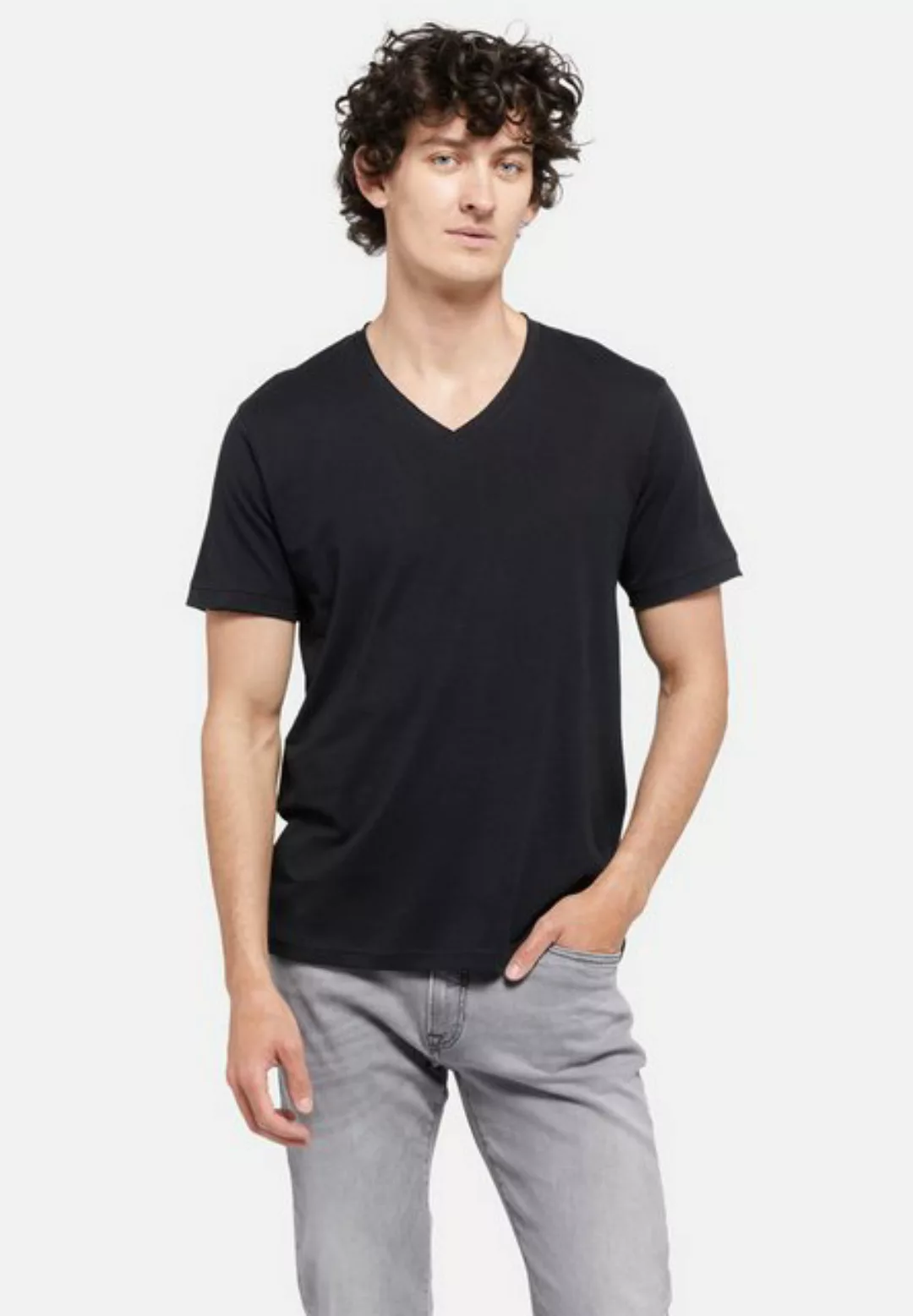 Lawrence Grey T-Shirt T-shirt Mit V-ausschnitt günstig online kaufen