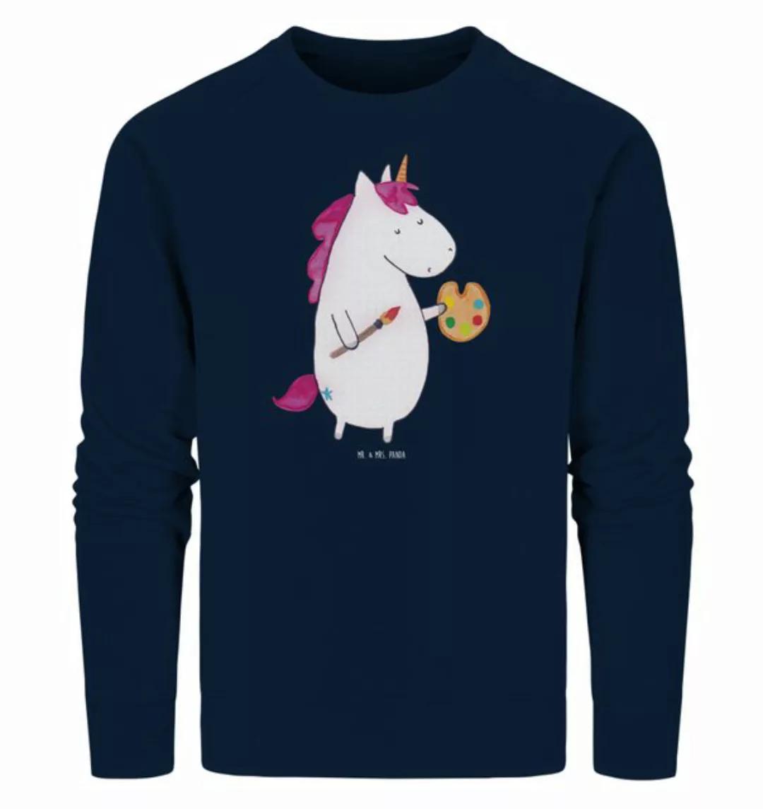 Mr. & Mrs. Panda Longpullover Größe L Einhorn Künstler - French Navy - Gesc günstig online kaufen