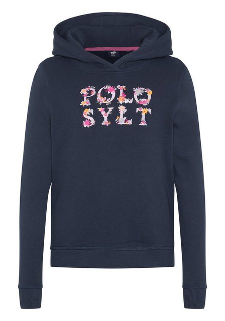 Polo Sylt Sweatshirt im floralen Logo-Design günstig online kaufen