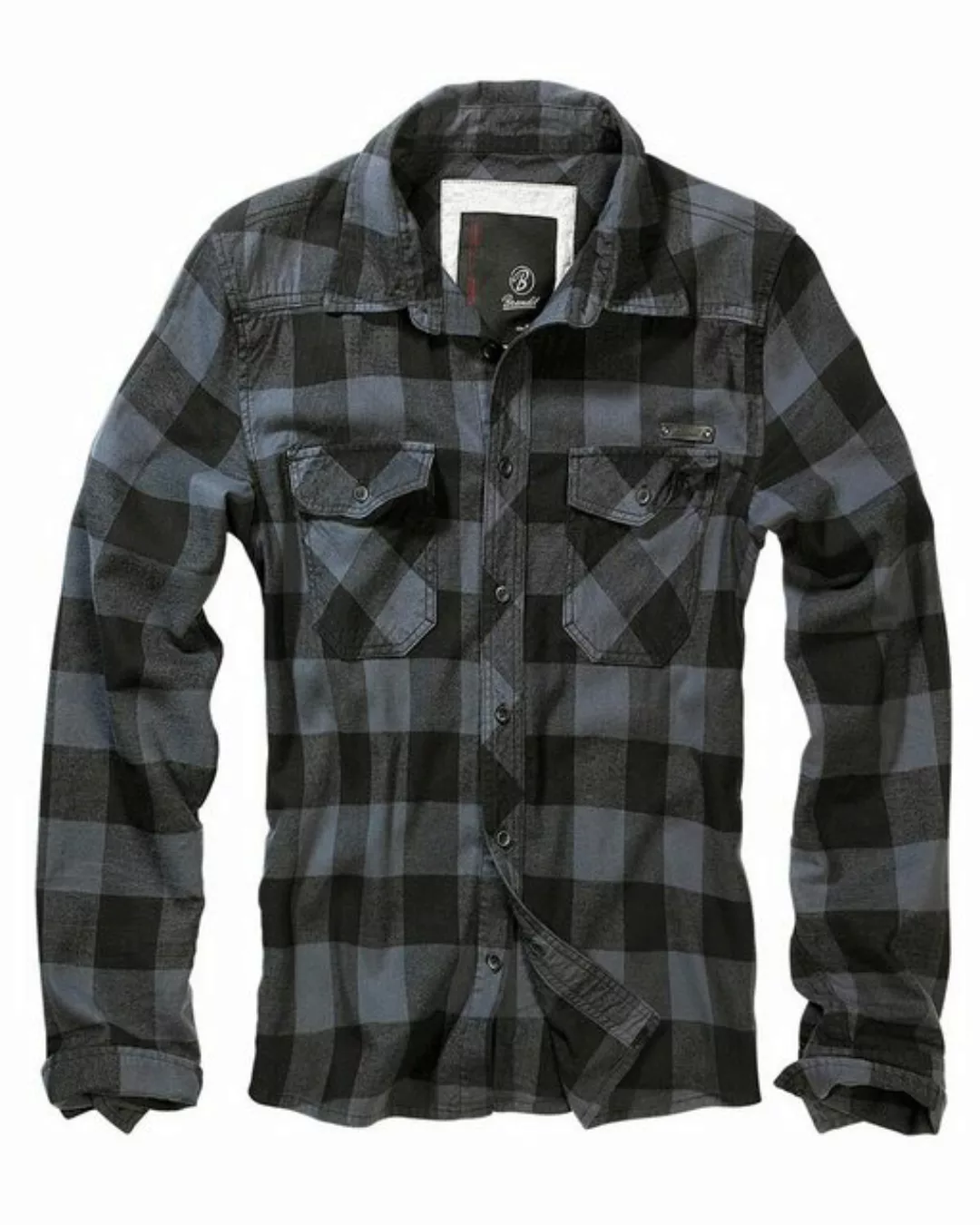 Brandit Hemd CHECKED SHIRT BD4002 Black/Red günstig online kaufen