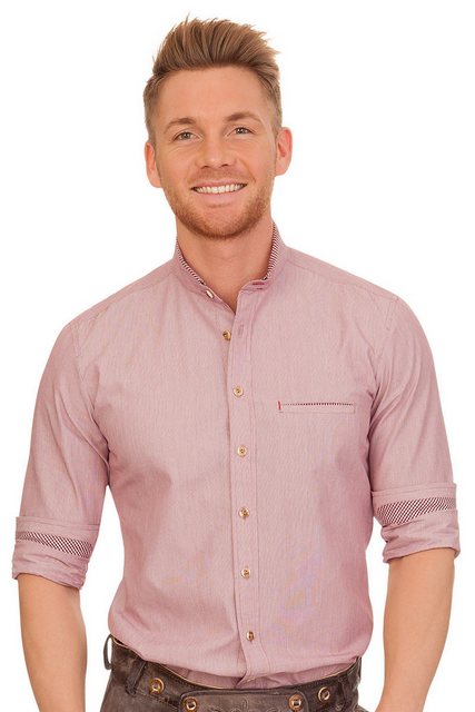 Spieth & Wensky Trachtenhemd Trachtenhemd - KALKSTEIN - rot, hellblau günstig online kaufen