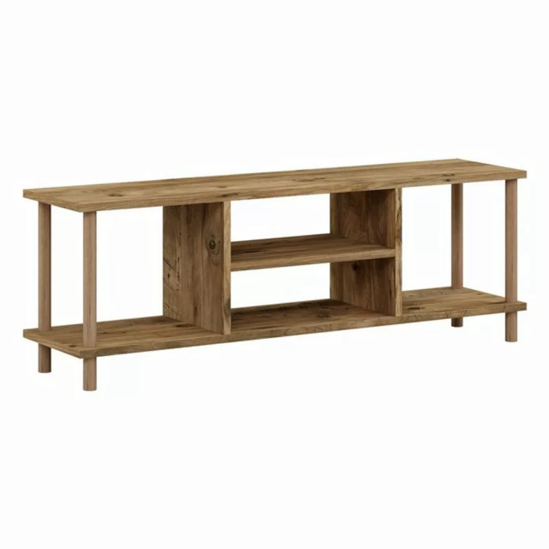 en.casa TV-Schrank Ærøskøbing TV Board 43x120x29cm Holzoptik günstig online kaufen