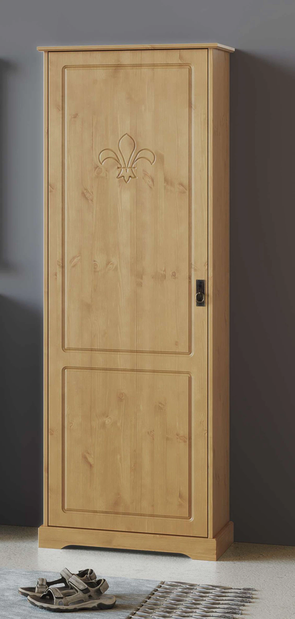 Home affaire Garderobenschrank "Lille Mehrzweckschrank Breite/Höhe: 67/187 günstig online kaufen