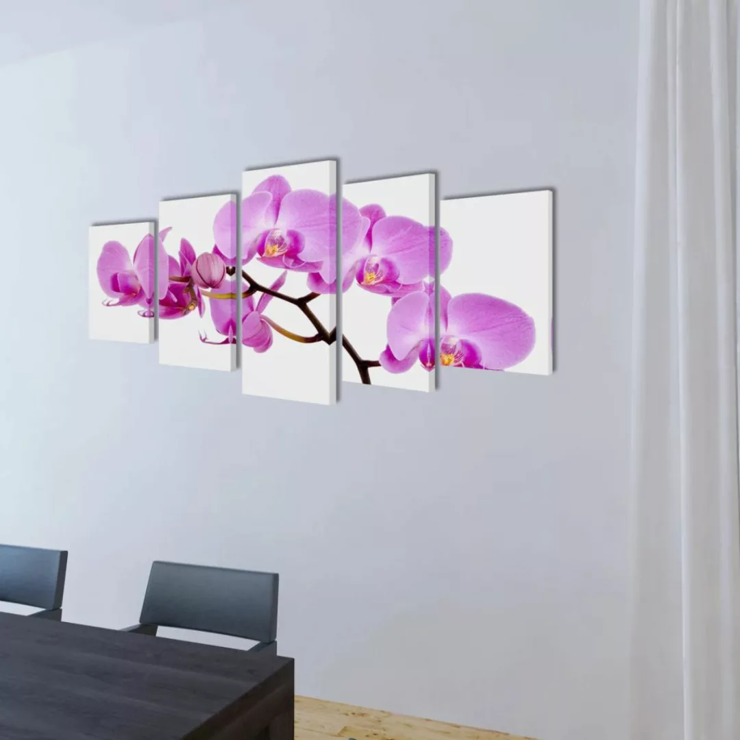 Bilder Dekoration Set Orchidee 200 X 100 Cm günstig online kaufen