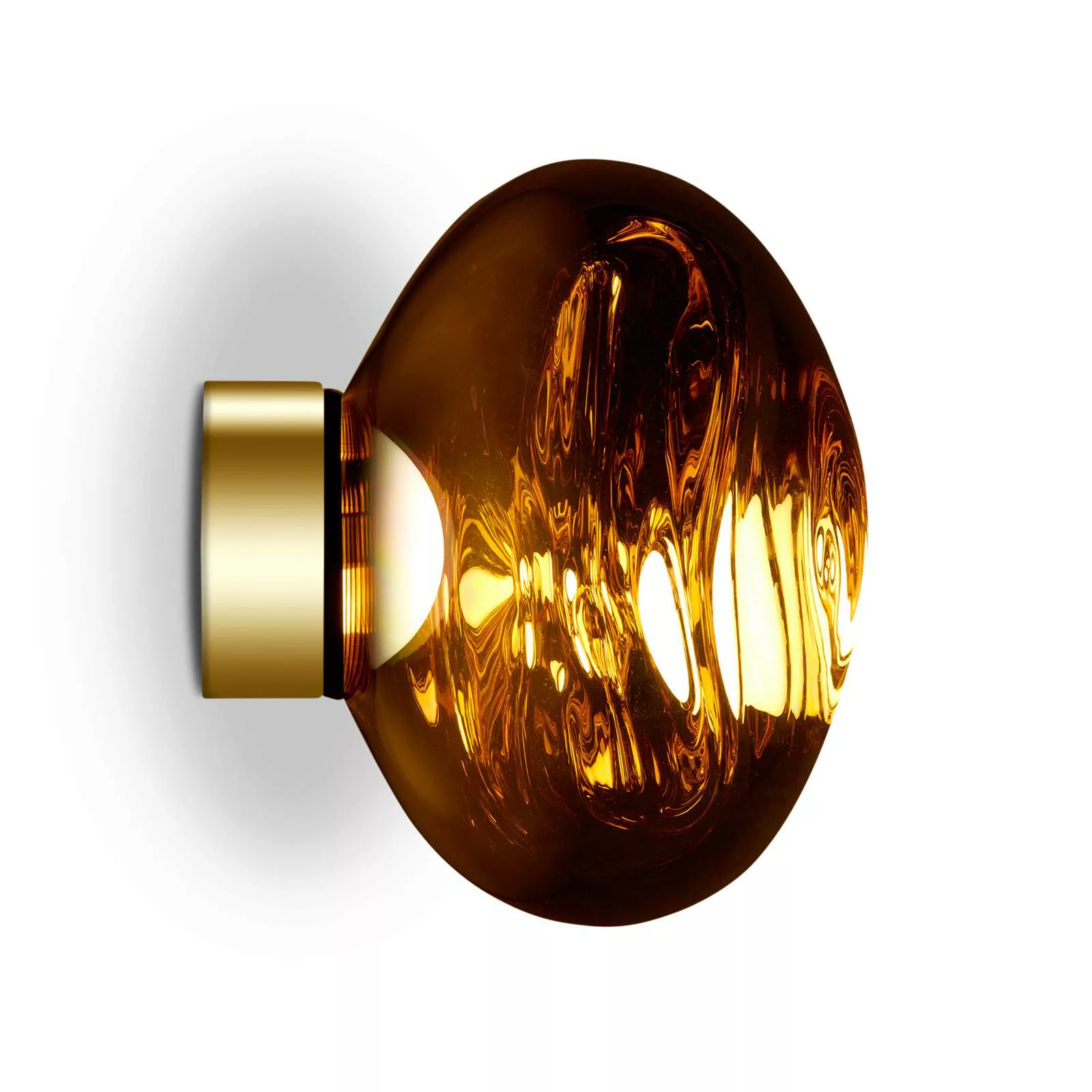 Tom Dixon Melt Surface Mini LED-Wandleuchte gold günstig online kaufen