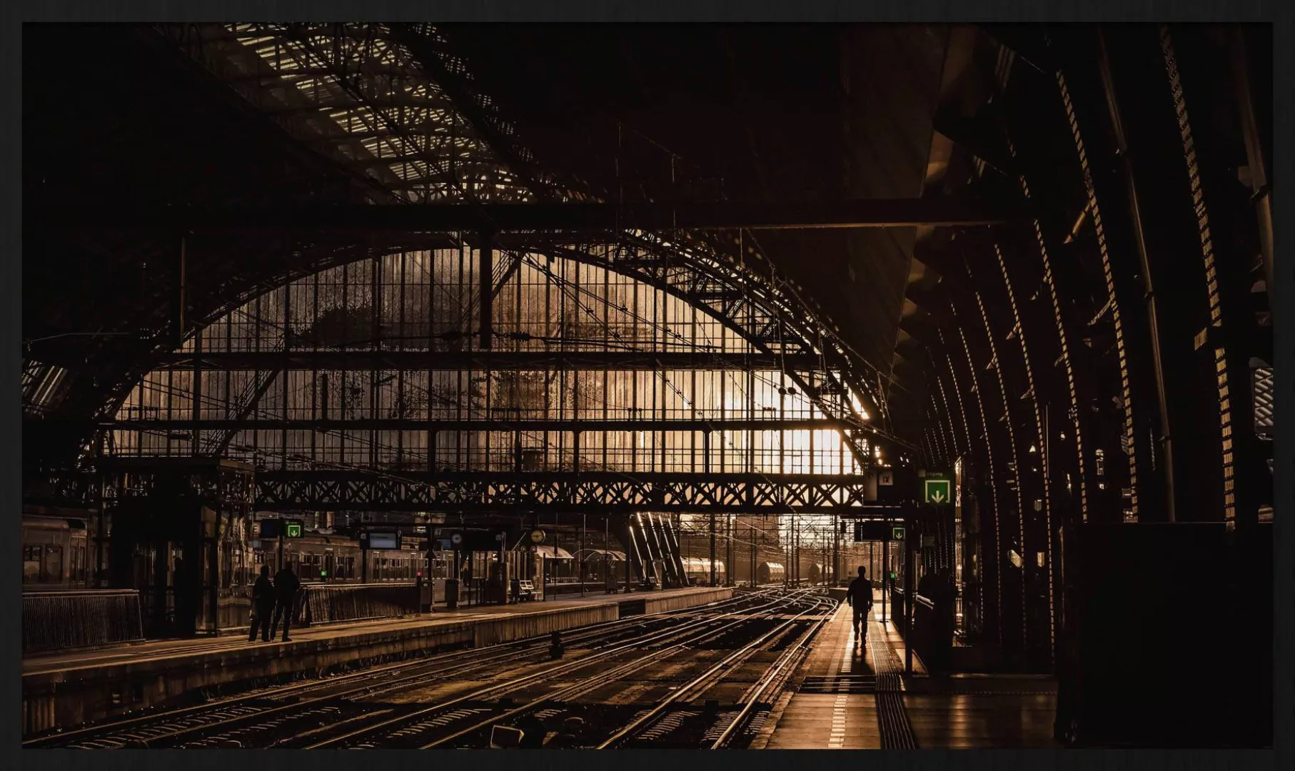 Wandkraft | Wanddekoration Hauptbahnhof Amsterdam günstig online kaufen