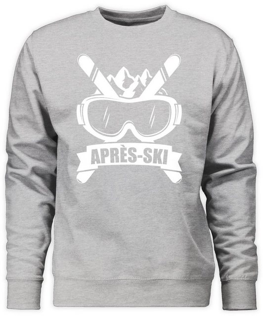 Shirtracer Sweatshirt Après-Ski Skibrille (1-tlg) Apres Ski Party günstig online kaufen