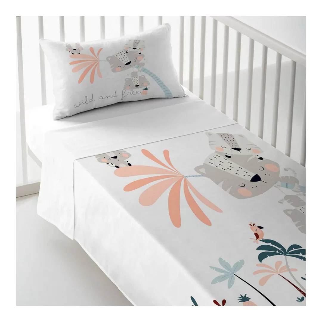 Oberes Betttuch Für Kinderbett Cool Kids Wild And Free A (80 Cm Babybett) günstig online kaufen