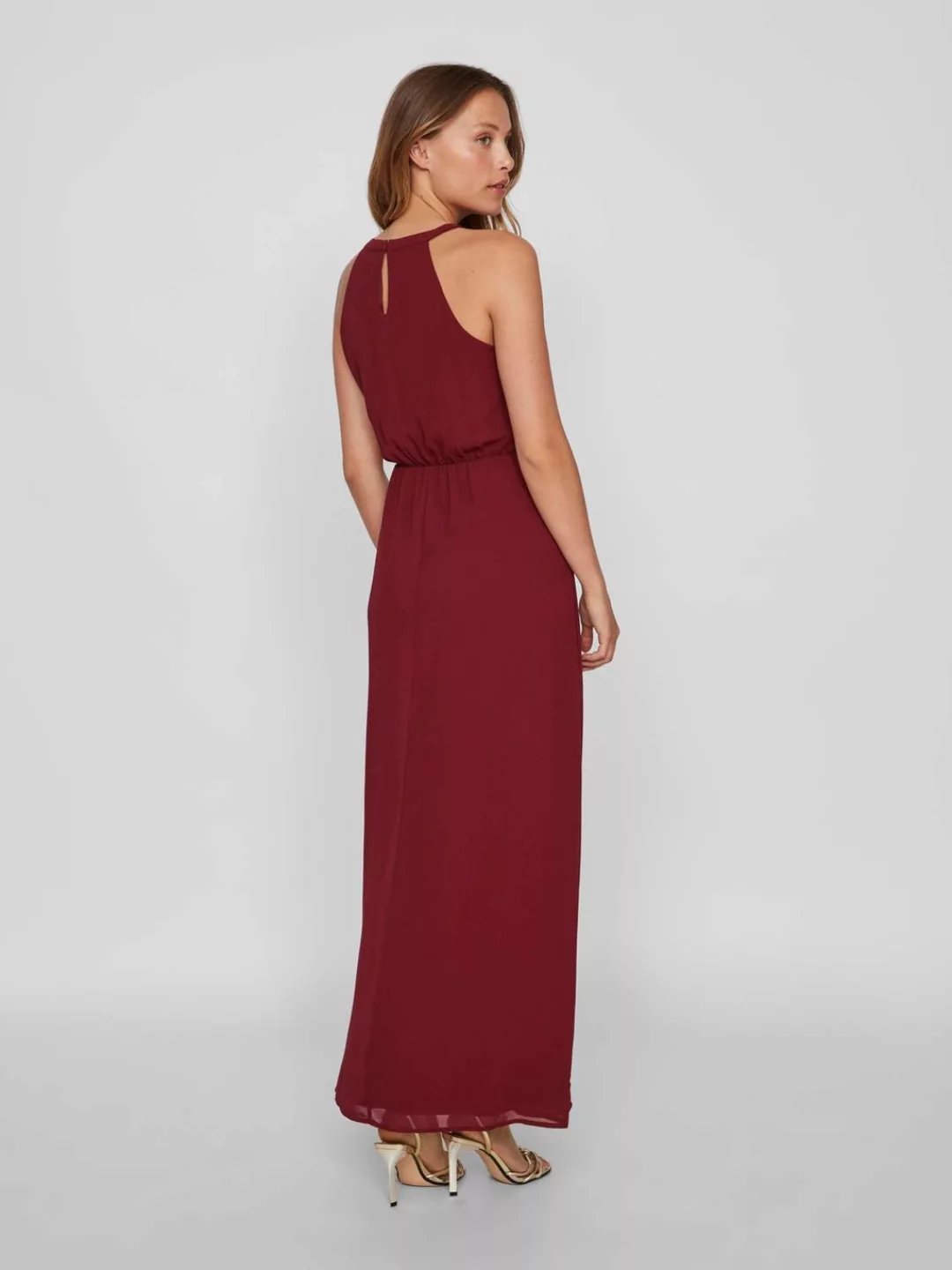 Vila Maxikleid "VIMILINA HALTERNECK MAXI DRESS - NOOS" günstig online kaufen