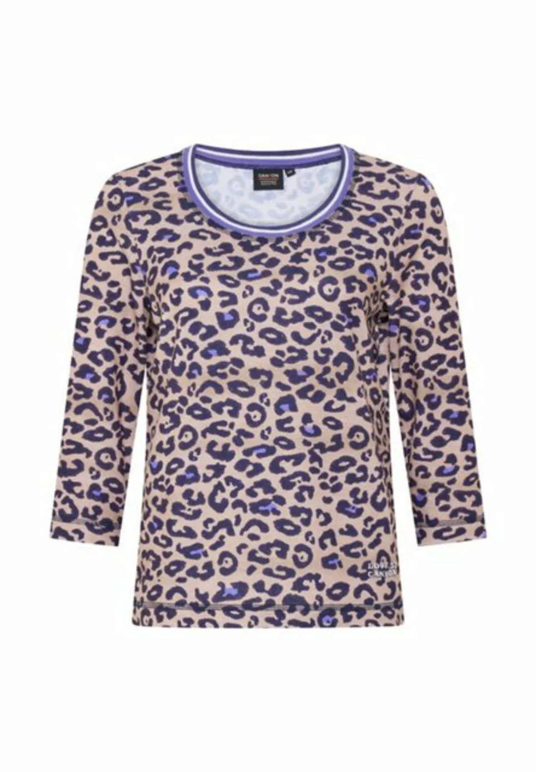 Canyon T-Shirt CANYON Damen Funktions T-Shirt 3/4 Arm 617011 camel-violet p günstig online kaufen