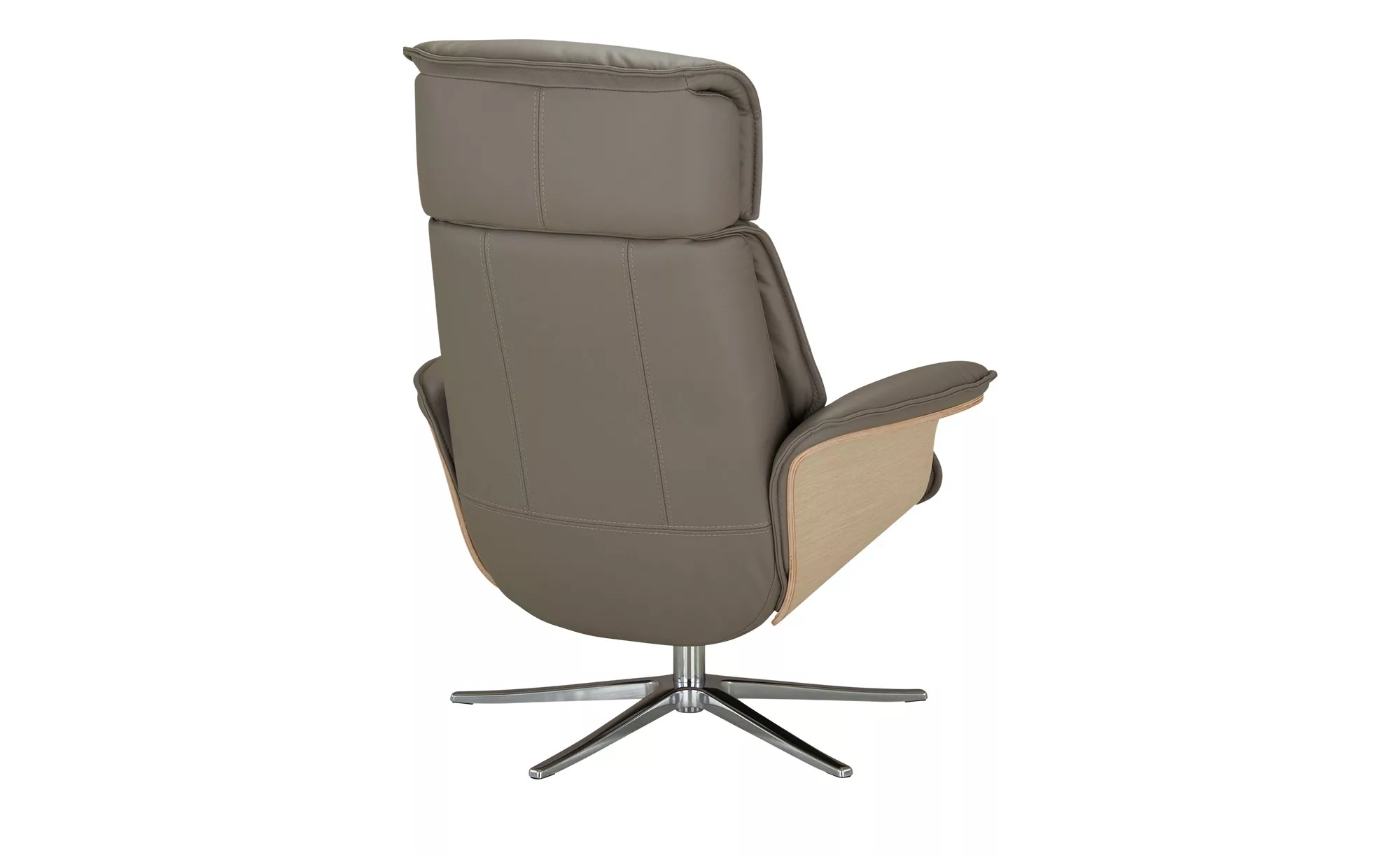 Nordic Life Sessel-Hocker-Set  ISPA5300 ¦ grau Polstermöbel > Sessel > Fern günstig online kaufen