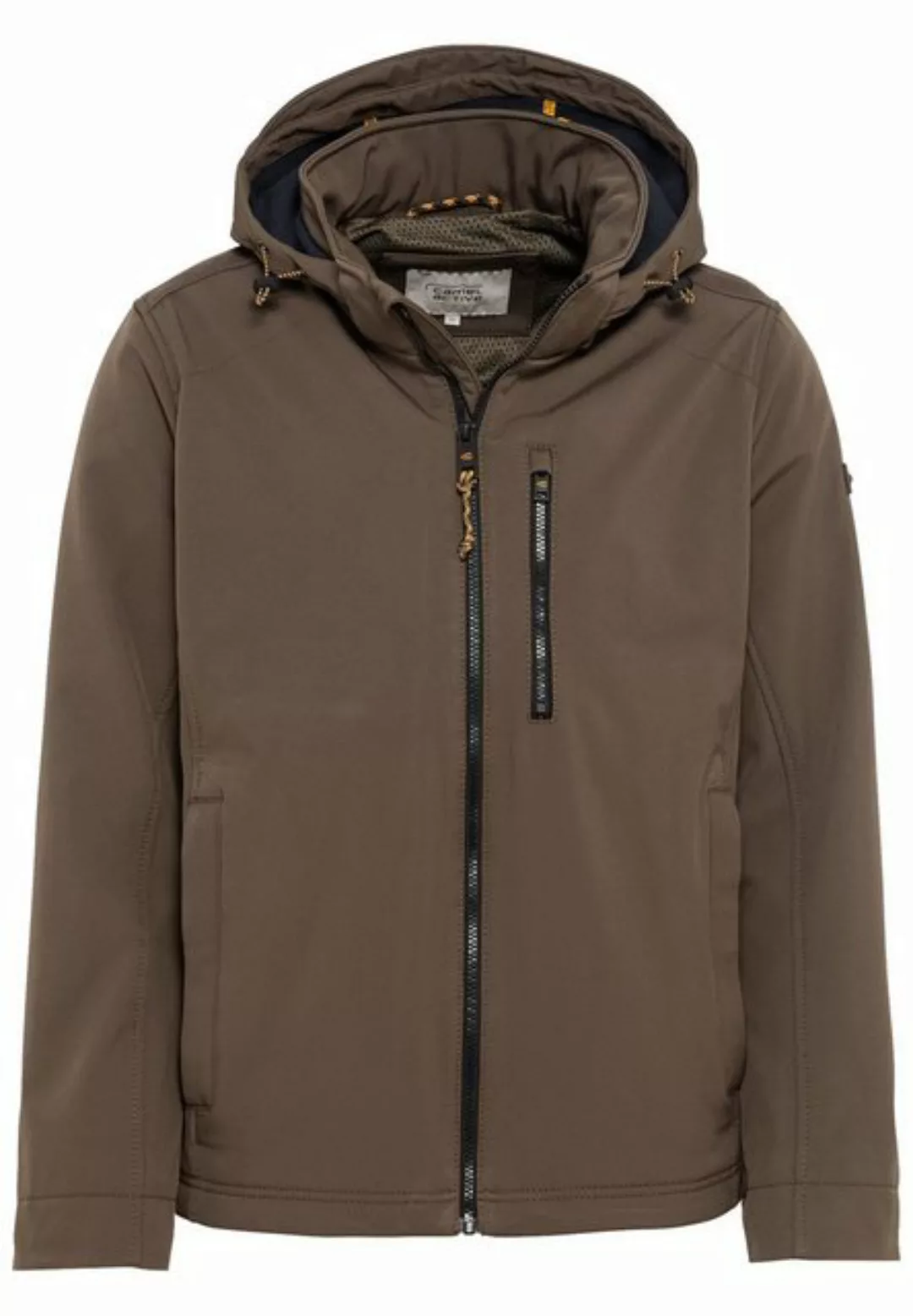 camel active Softshelljacke Softshelljacke mit abnehmbarer Kapuze günstig online kaufen