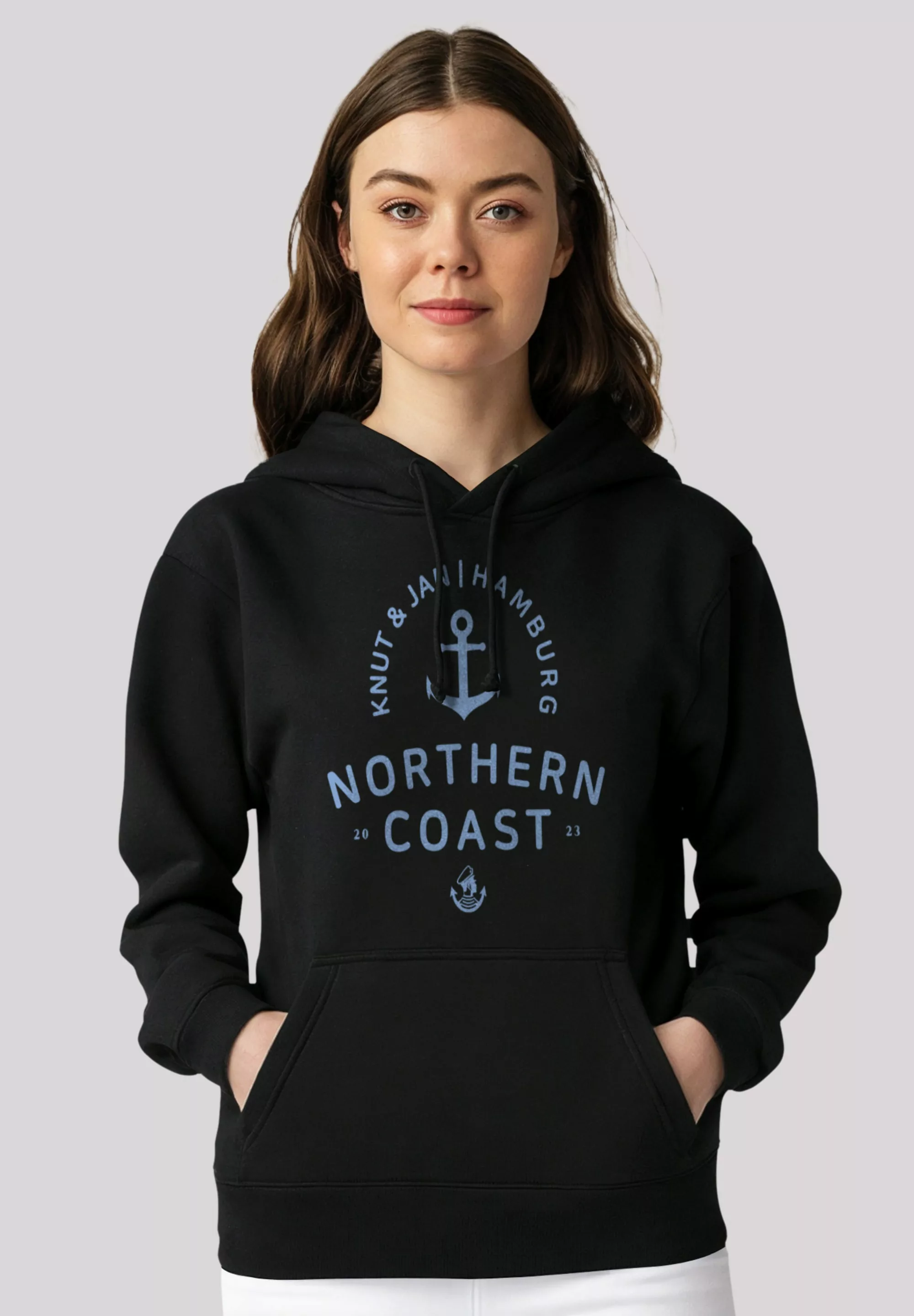 F4NT4STIC Kapuzenpullover "Nordsee Knut & Jan Hamburg", Premium Qualität günstig online kaufen