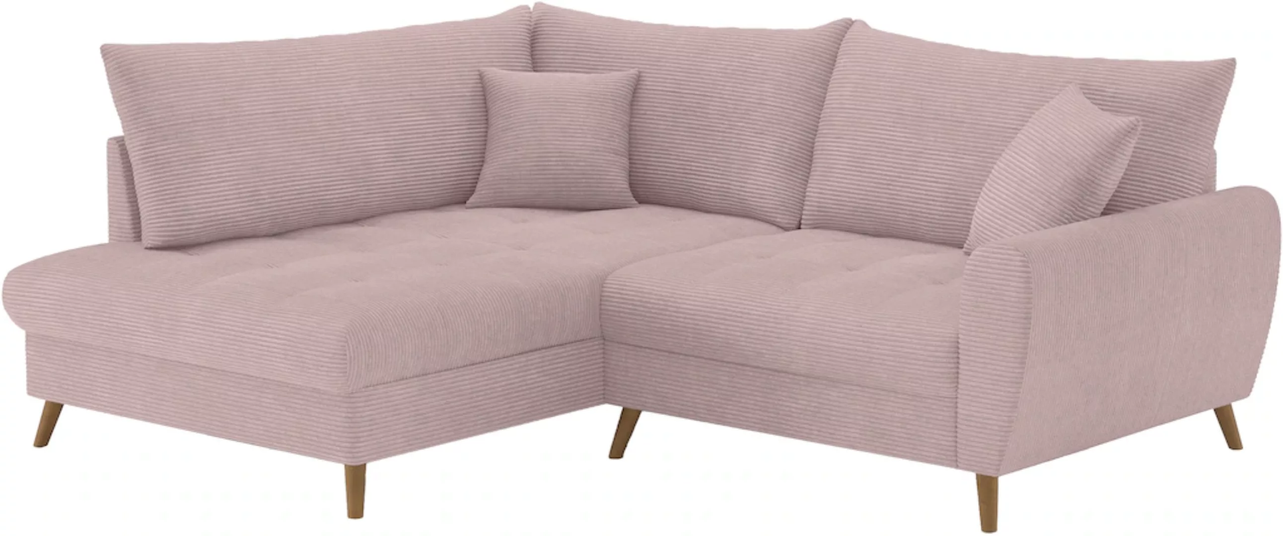 Mr. Couch Ecksofa "Blackburn II, L-Form", Mit Kaltschaumpolsterung bis 140 günstig online kaufen