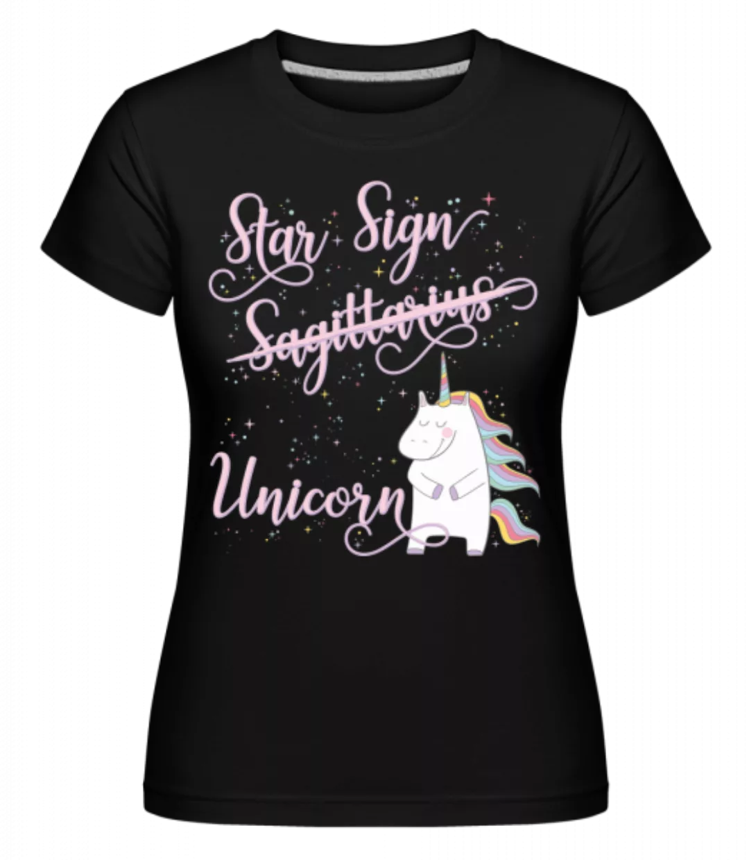 Star Sign Unicorn Sagittarius · Shirtinator Frauen T-Shirt günstig online kaufen