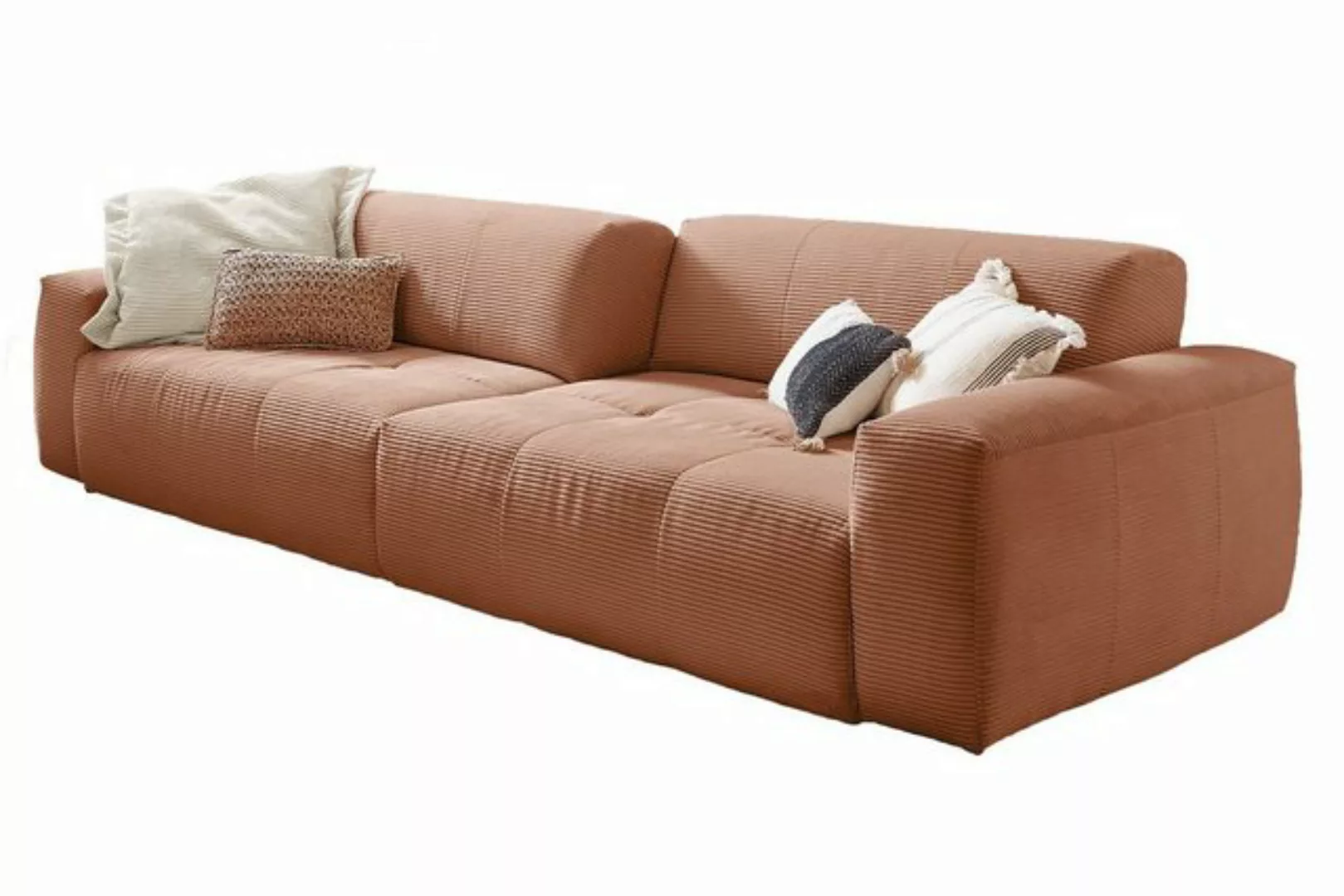 KAWOLA 3-Sitzer PALACE, Big Sofa mit Sitztiefenverstellung Cord versch. Far günstig online kaufen
