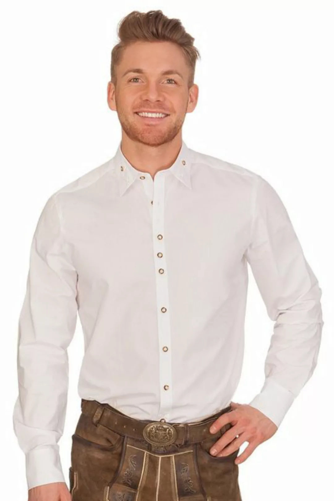 orbis Trachtenhemd Trachtenhemd - ARMIN - weiß günstig online kaufen